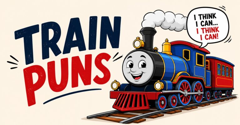 300+ Best Train Puns: Funny, Clever & Punny Rail Jokes That Keep You on Track