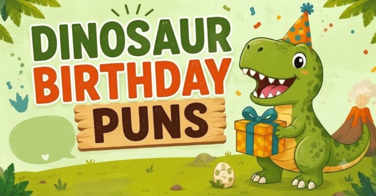 350+ Dinosaur Birthday Puns That Are Roar-Some & Funny