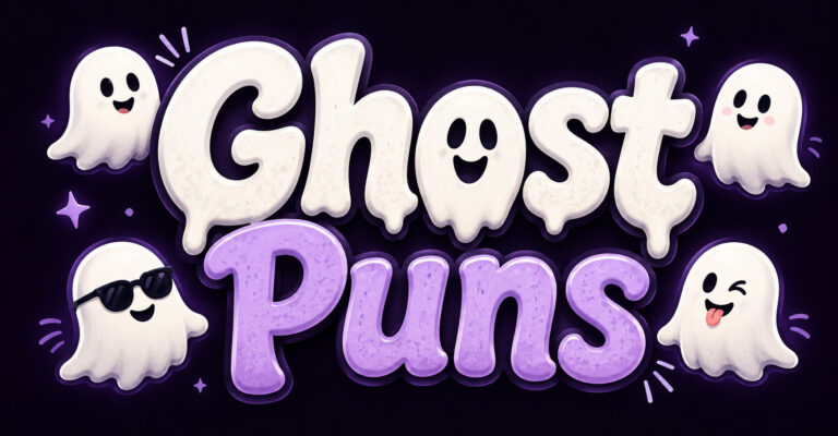 200+ Funny Ghost Puns, Clever & Boo-tiful
