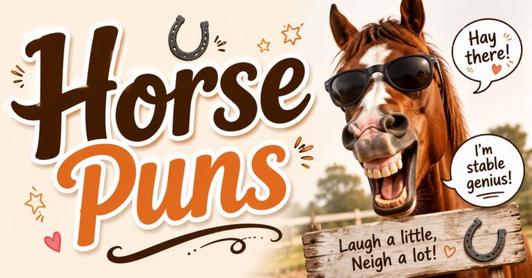400+ Best Horse Puns That Will Make You Neigh with Laughter