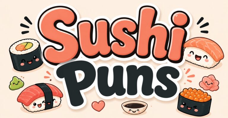 Sushi Puns: 300+ Funny Jokes, Captions, and One-Liners